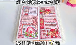 自己制作的手帐 自己制作的手帐